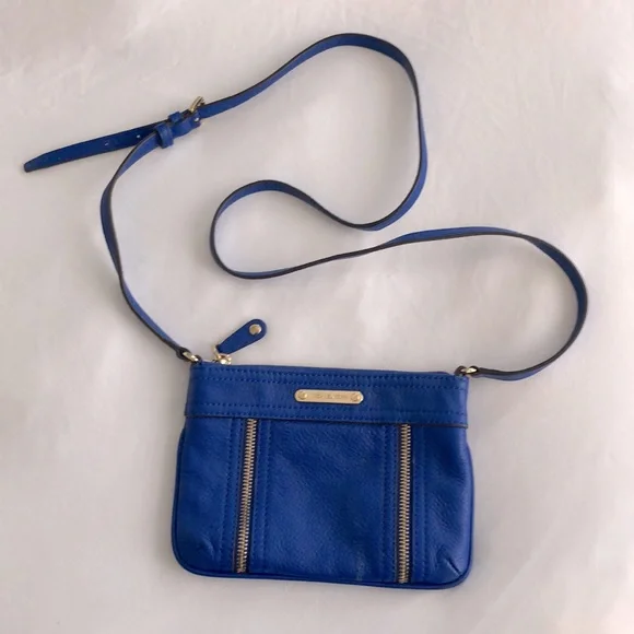 Cobalt Blue Michael Kors Purse - Picture 1 of 10